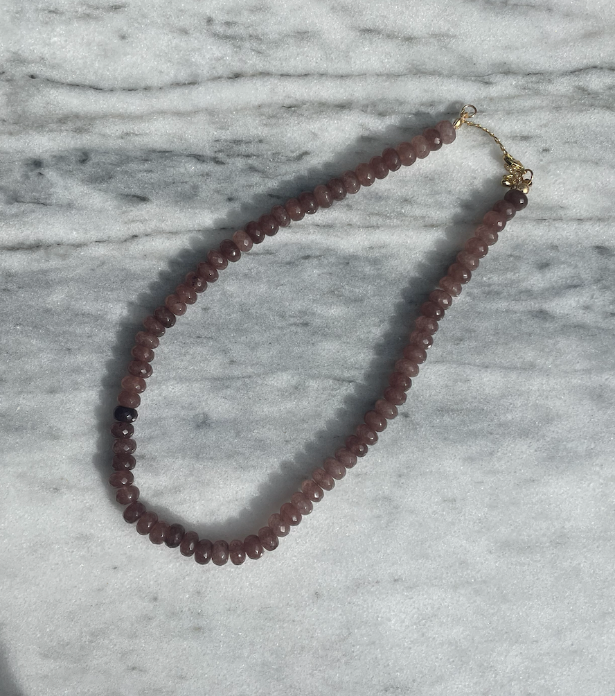 Chocolate Rock Necklace