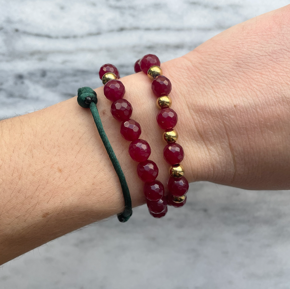 Burgundy Bracelet