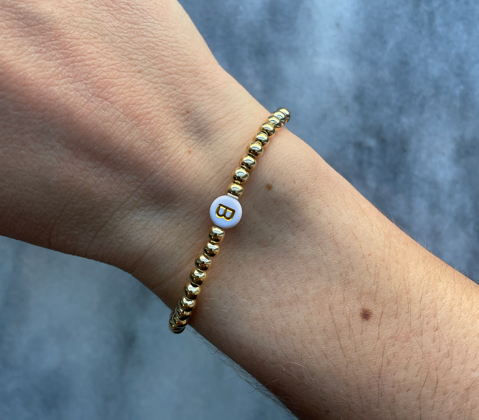 Gold-Filled Initial Bracelet