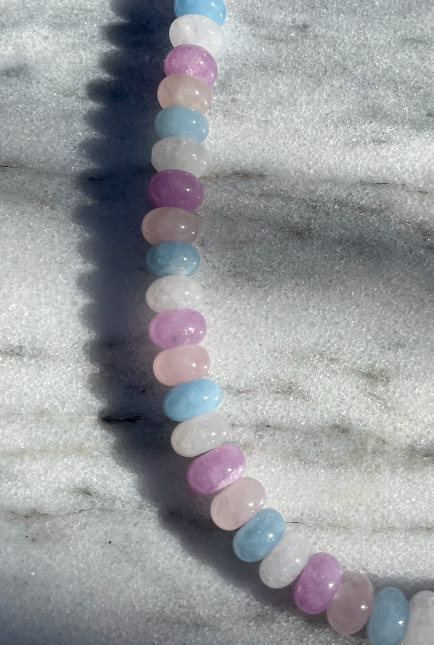 Pastel Rock Necklace
