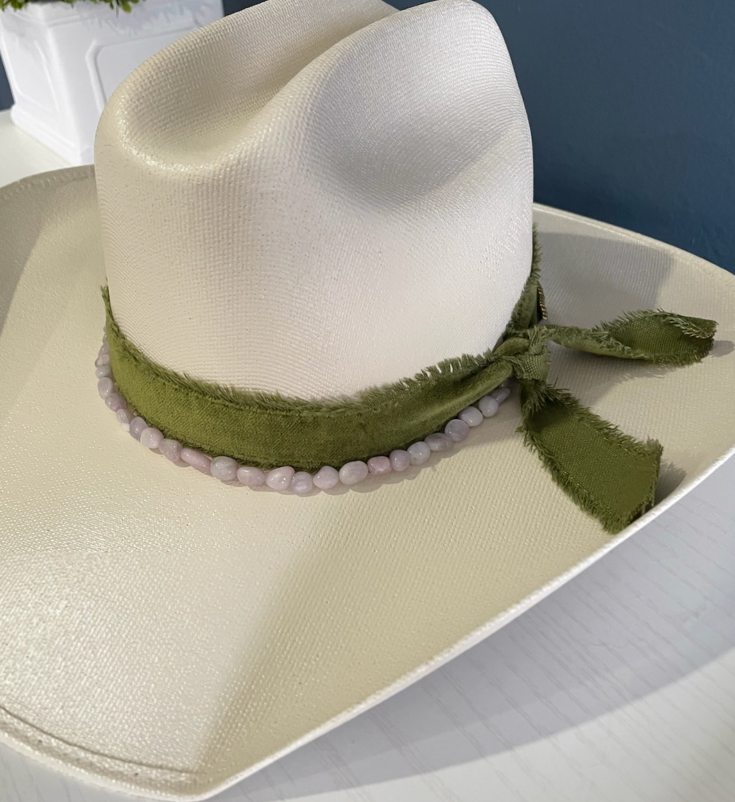 Lavender & Gold Hat Band