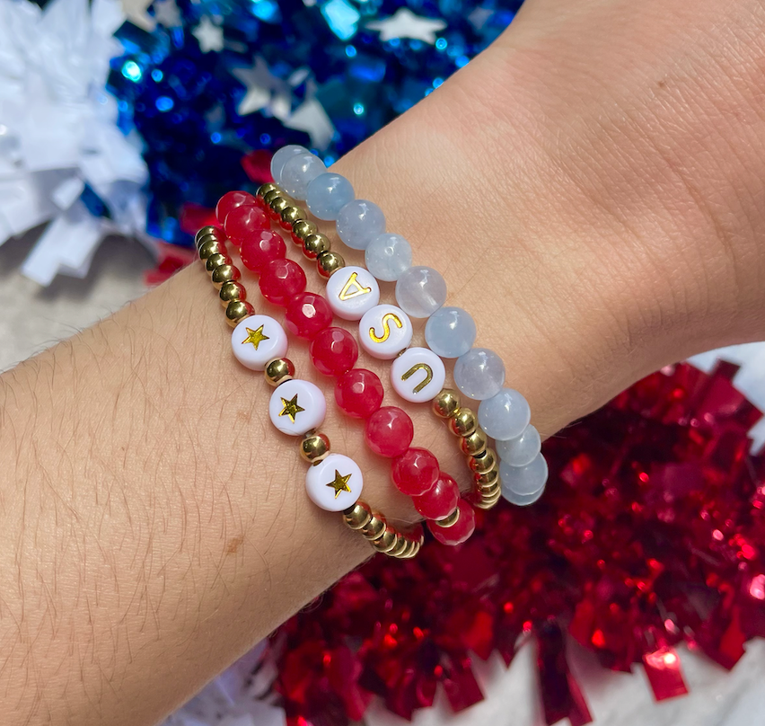 Blue Gray Bracelet