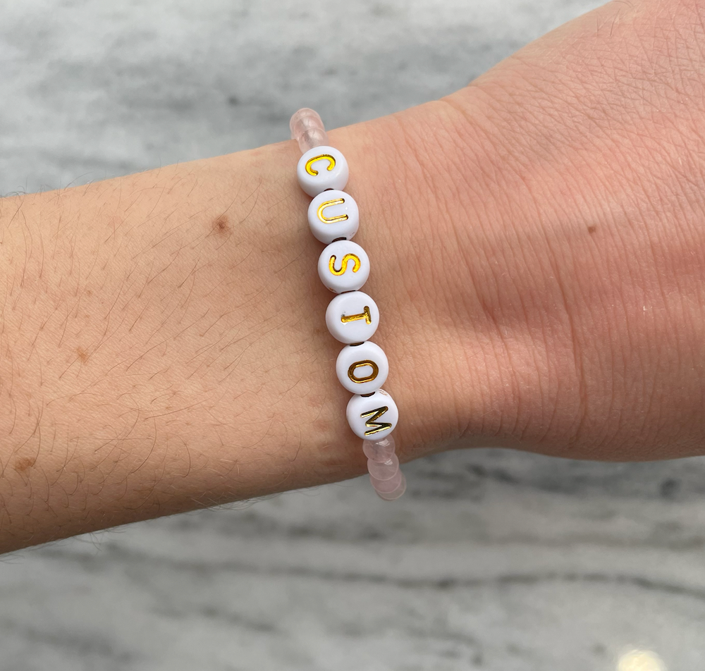 Custom Rose Bracelet