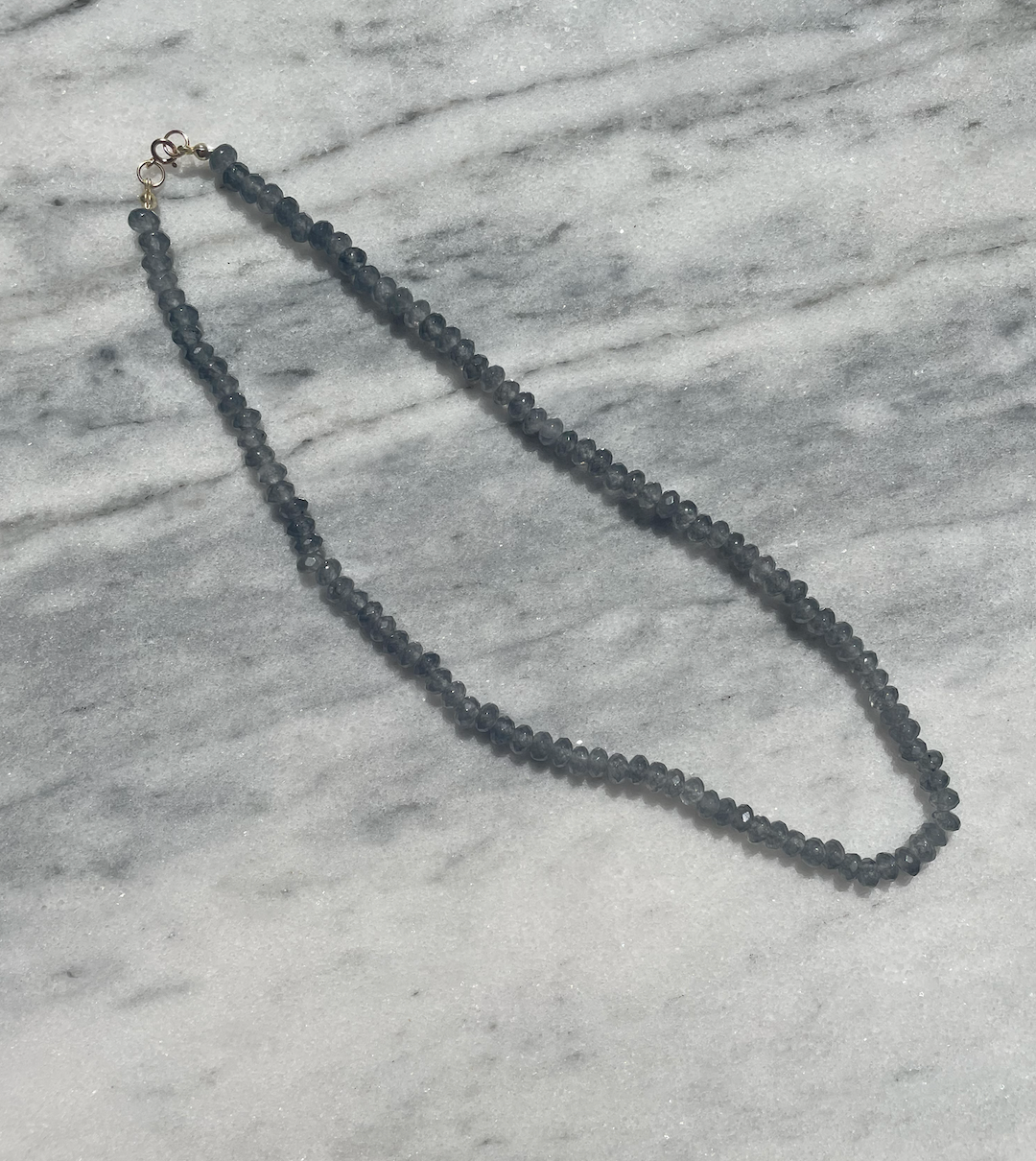 Gray Glimmer Necklace