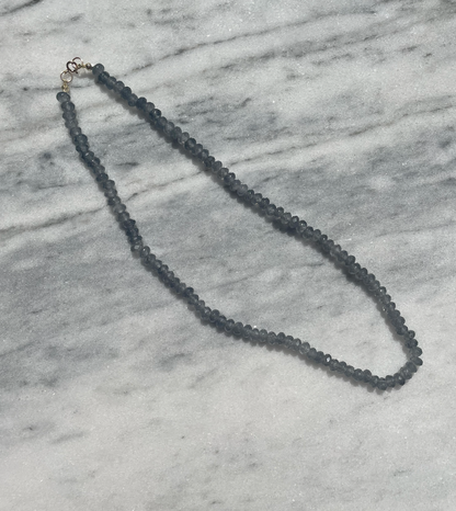 Gray Glimmer Necklace