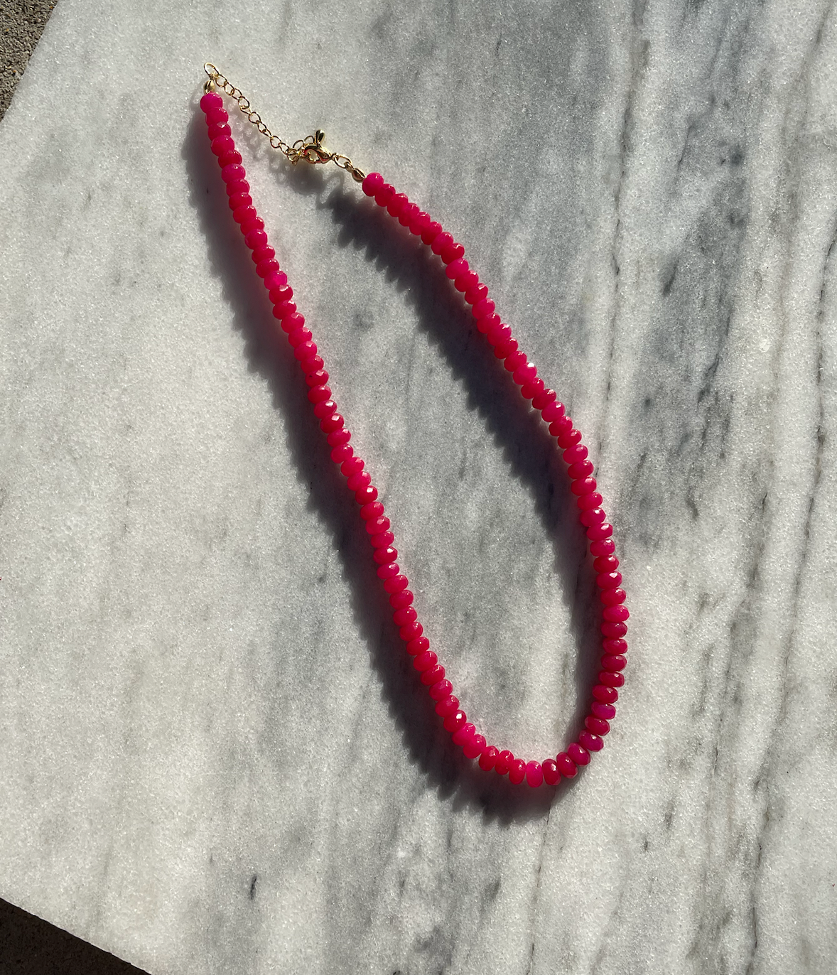 Raspberry Necklace