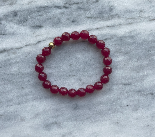 Burgundy Bracelet