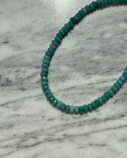 Aqua Rock Necklace