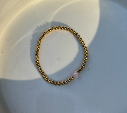 Pink Heart Bracelet